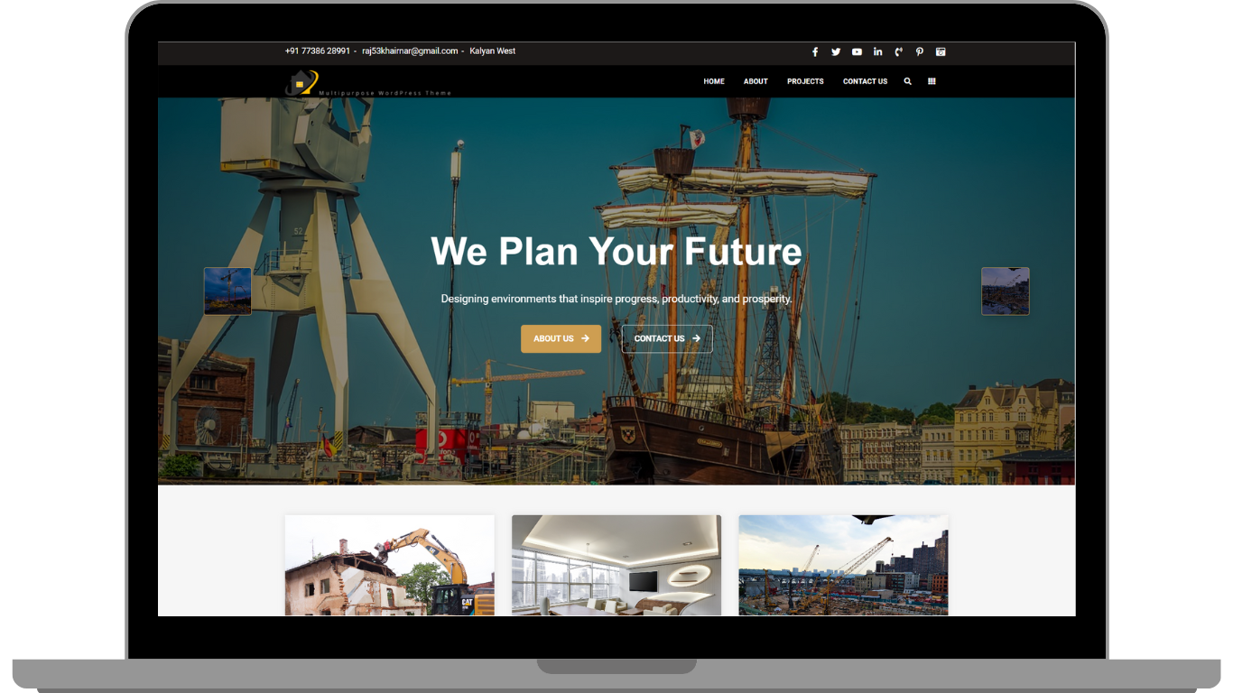 raj Construction website SpWeb@Devs raj Construction website SpWeb@Devs