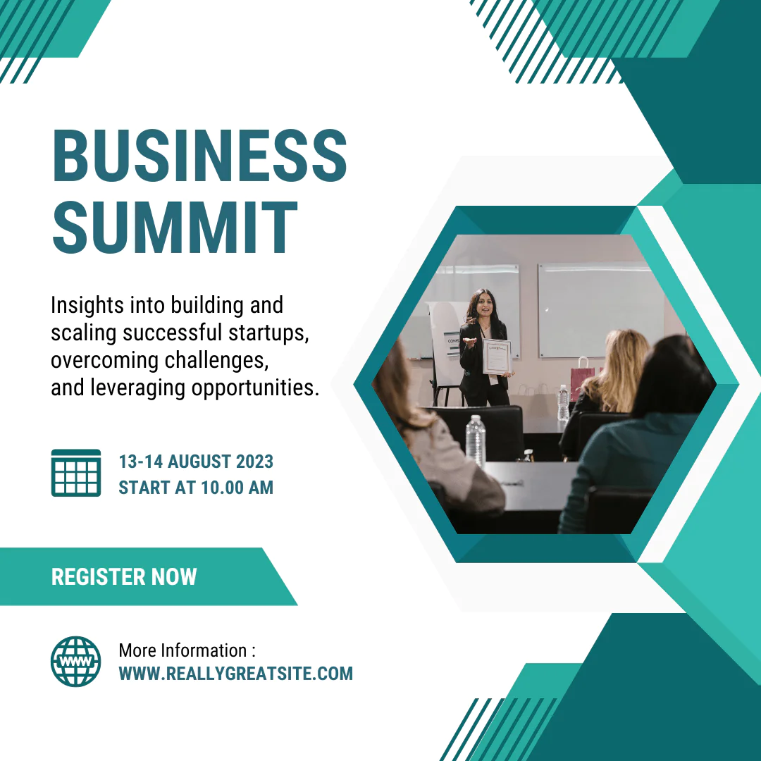 Geometric Business Summit Instagram Post