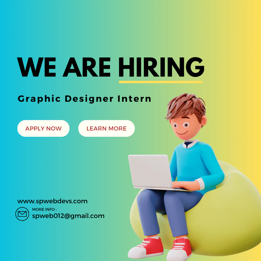 Spwebdevs we are hiring graphics