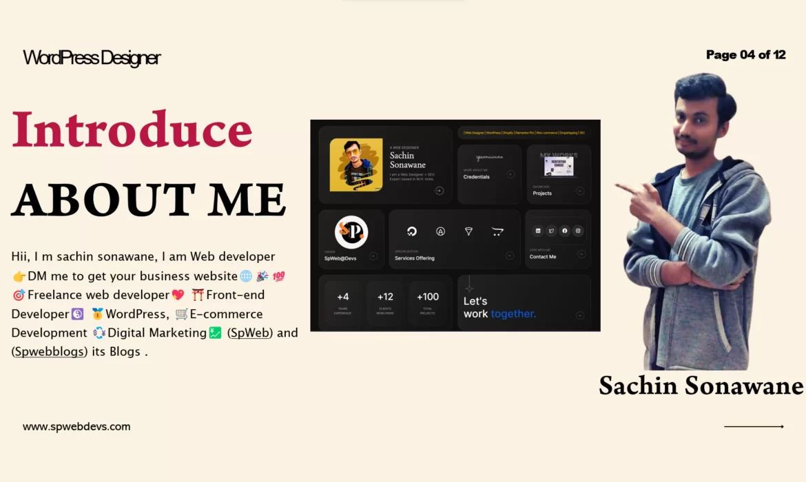Sachin Sonawanes Professional Experience, visit the following links