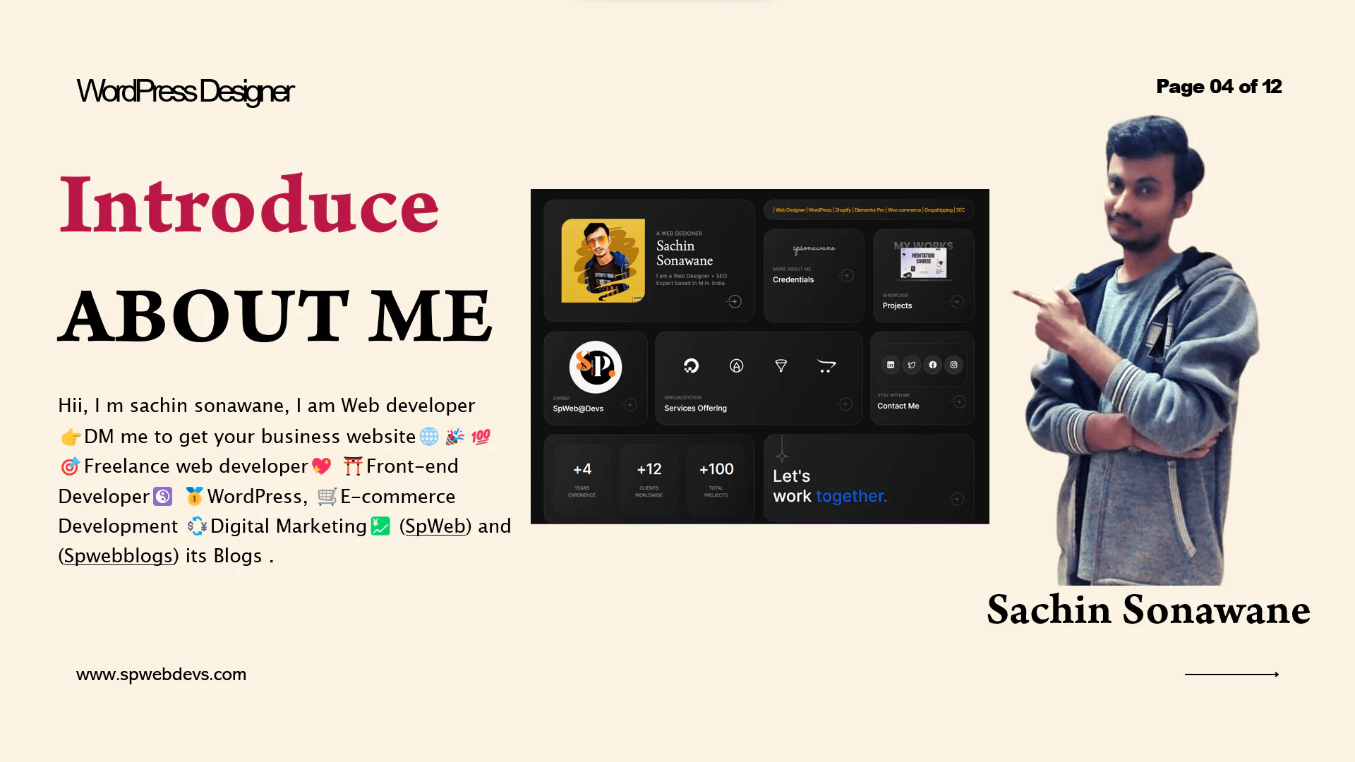 Sachin Sonawanes Professional Experience, visit the following links